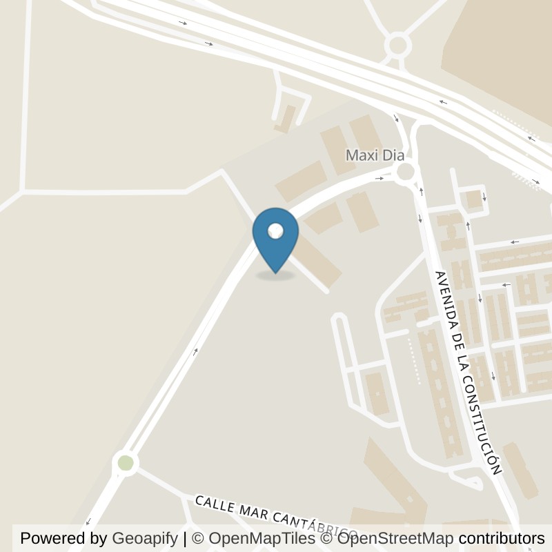 Map: location of Forus Alcalá de Guadaíra in Alcala De Guadaira