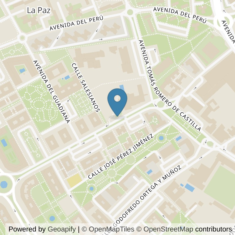 Map: location of Forus Badajoz in Badajoz