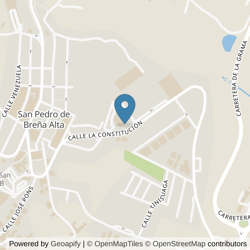 Map: location of Forus Baltavida in Santa Cruz de Tenerife