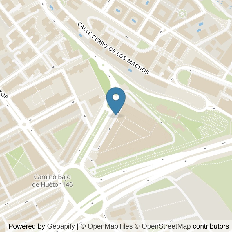 Map: location of Forus Granada in Granada