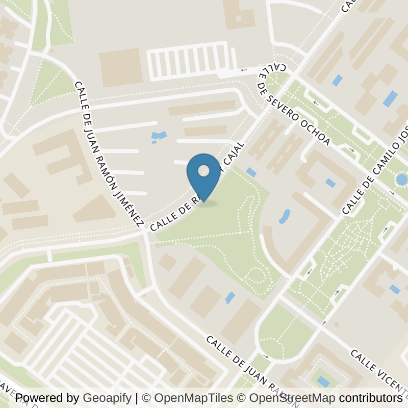 Map: location of Forus Las Rozas in Madrid