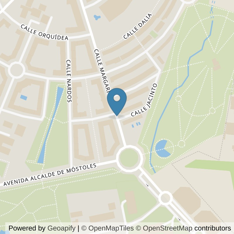 Map: location of Forus Móstoles in Madrid
