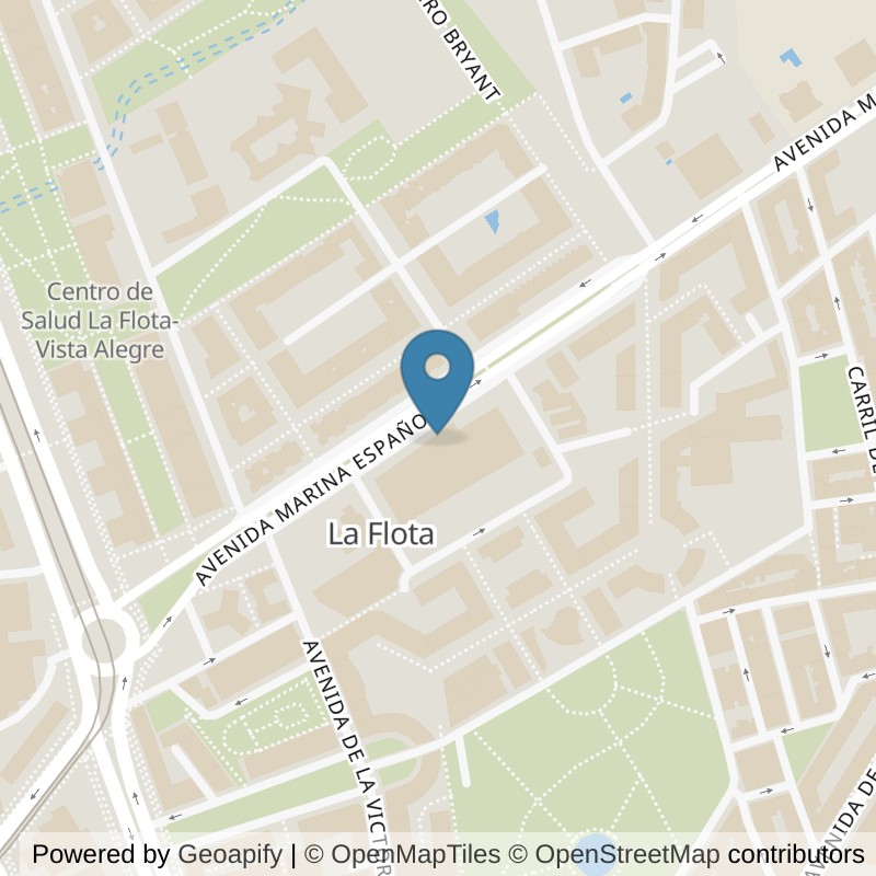 Map: location of Forus Murcia in Murcia