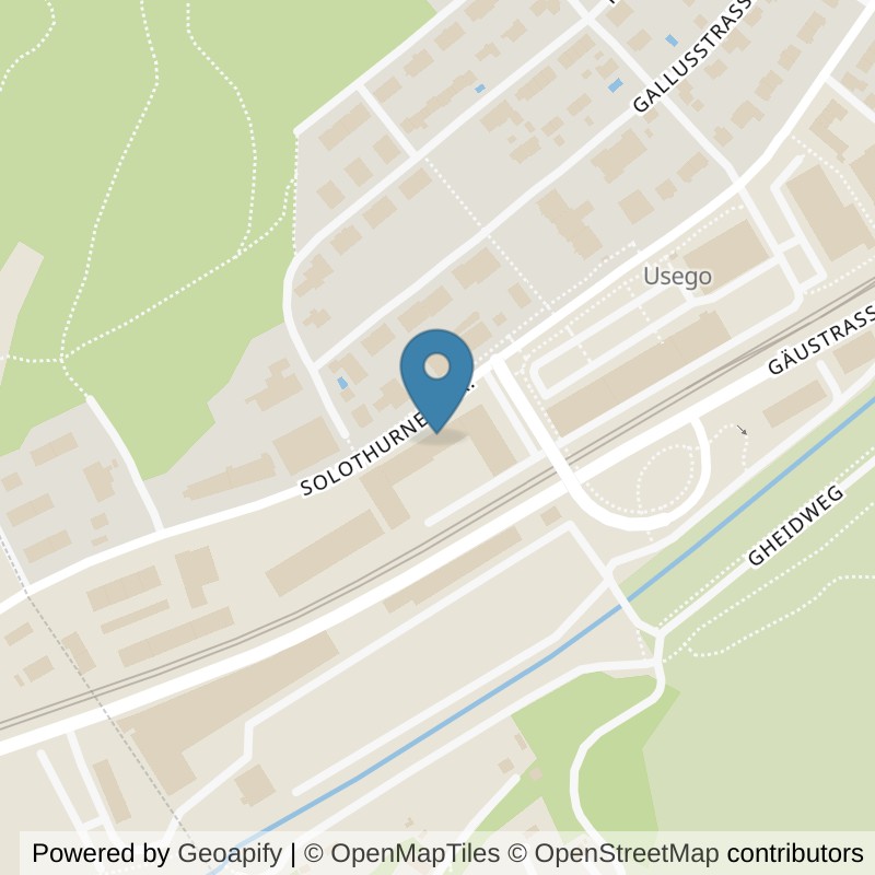 Map: location of FREE-FIT OLTEN in Olten