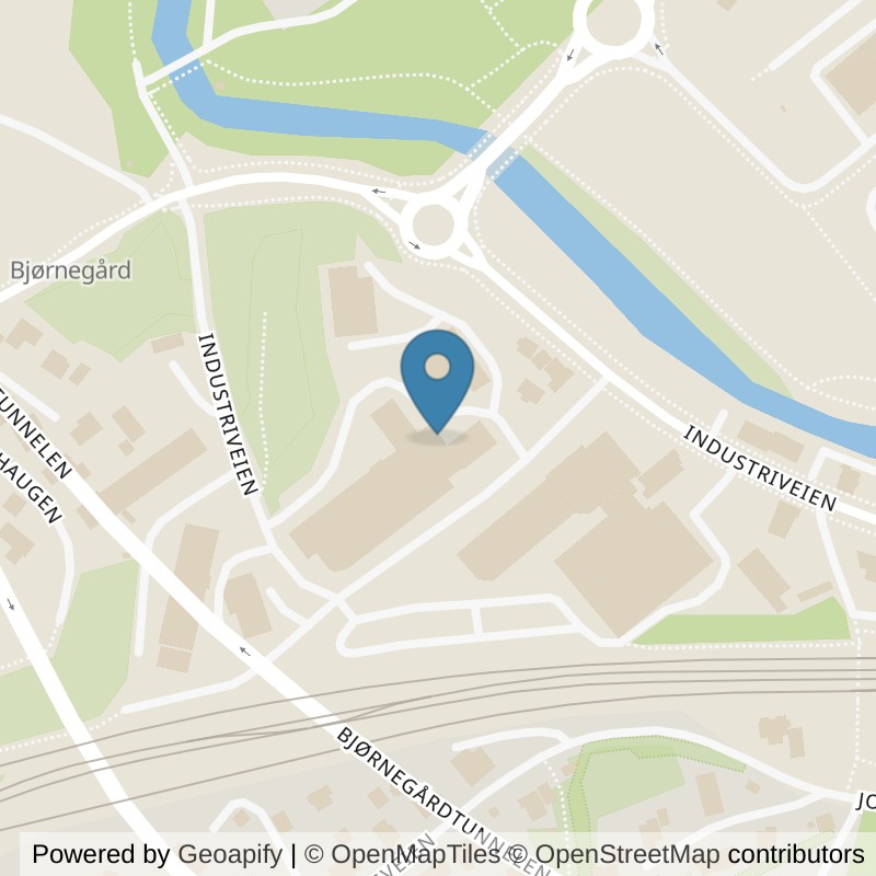 Map: location of Fresh Fitness Sandvika in Sandvika