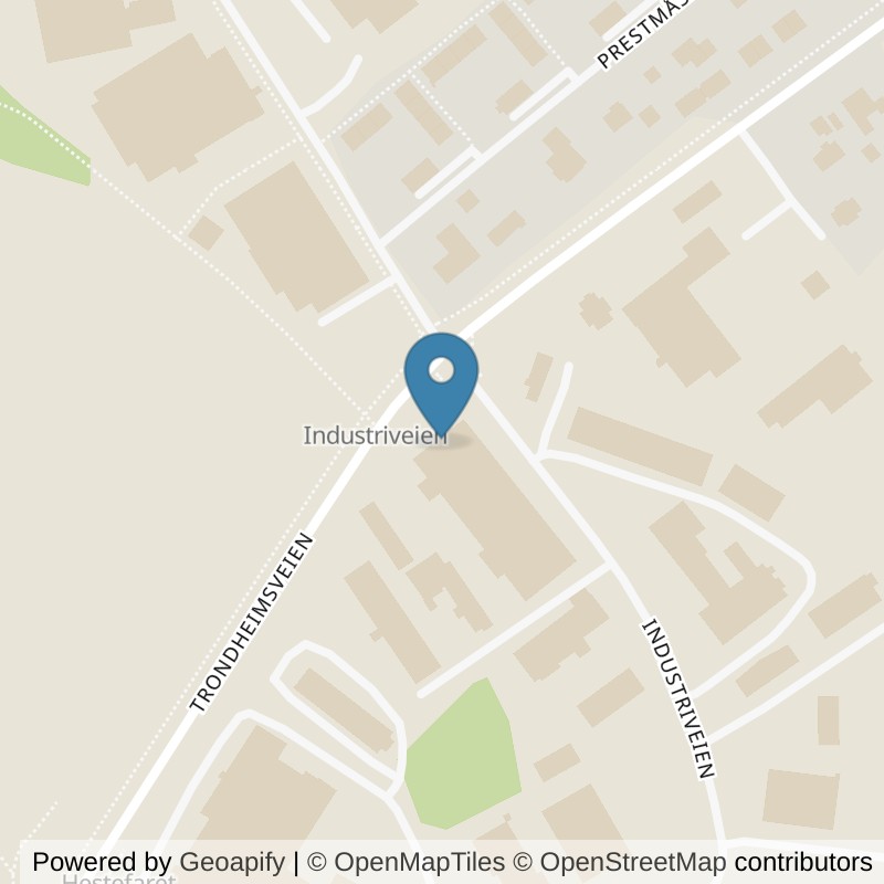 Map: location of Fresh Fitness Skedsmokorset in Skedsmokorset