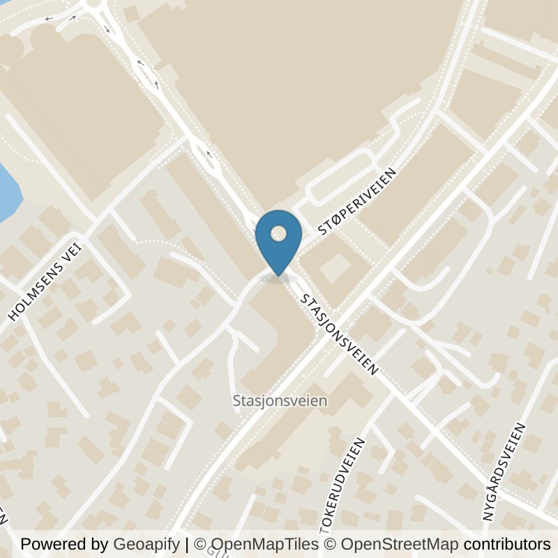 Map: location of Fresh Fitness Strømmen in Strømmen