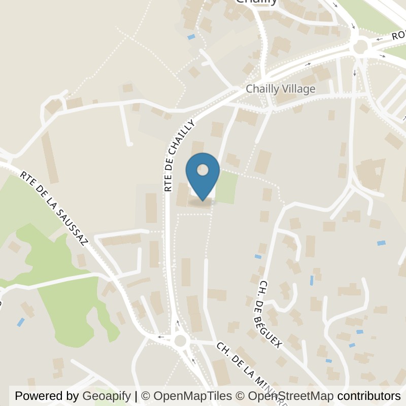 Map: location of FSG Chailly/Montreux in Chailly