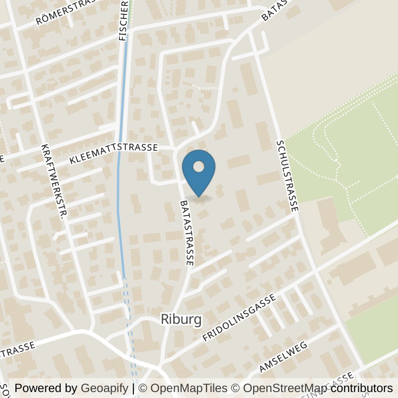 Map: location of FTV Möhlin in Möhlin