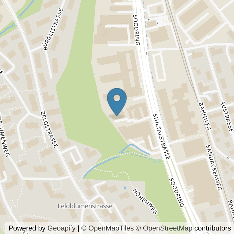 Map: location of Functional Performance Fitness in Adliswil
