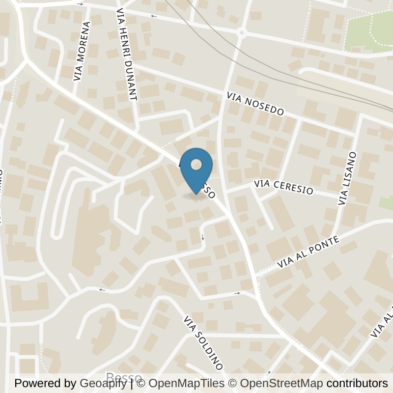 Map: location of G-I'm Club in Lugano
