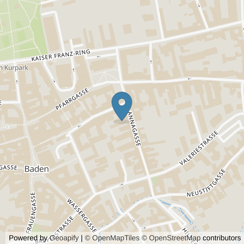 Map: location of Gespo in Baden