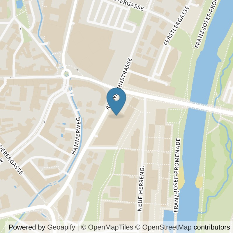Map: location of Gesund und Fit St. Pölten Landhaus in St. Pölten