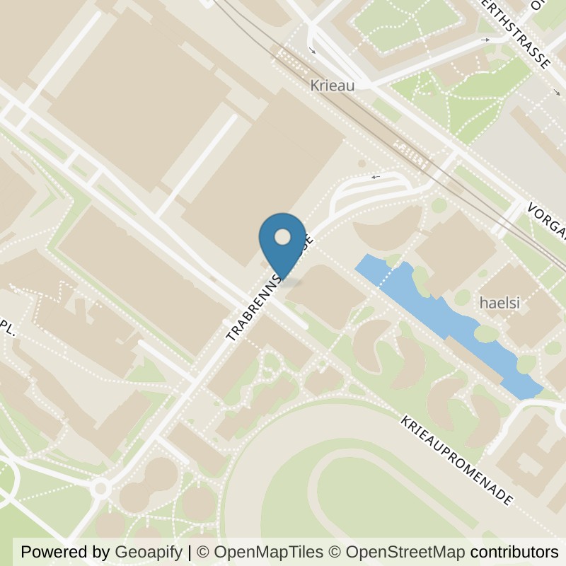 Map: location of GET UP Fitness in Wien