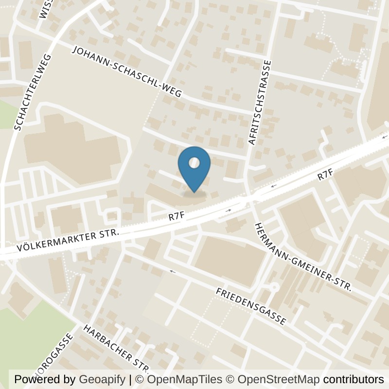 Map: location of Giga Fit Klagenfurt in Klagenfurt am Wörthersee