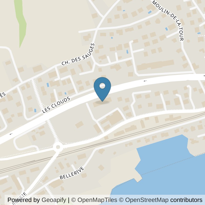 Map: location of Go Gym Sàrl in Le Landeron