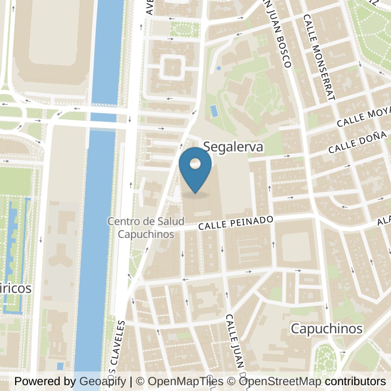 Map: location of GO fit GOfit Segalerva in Málaga