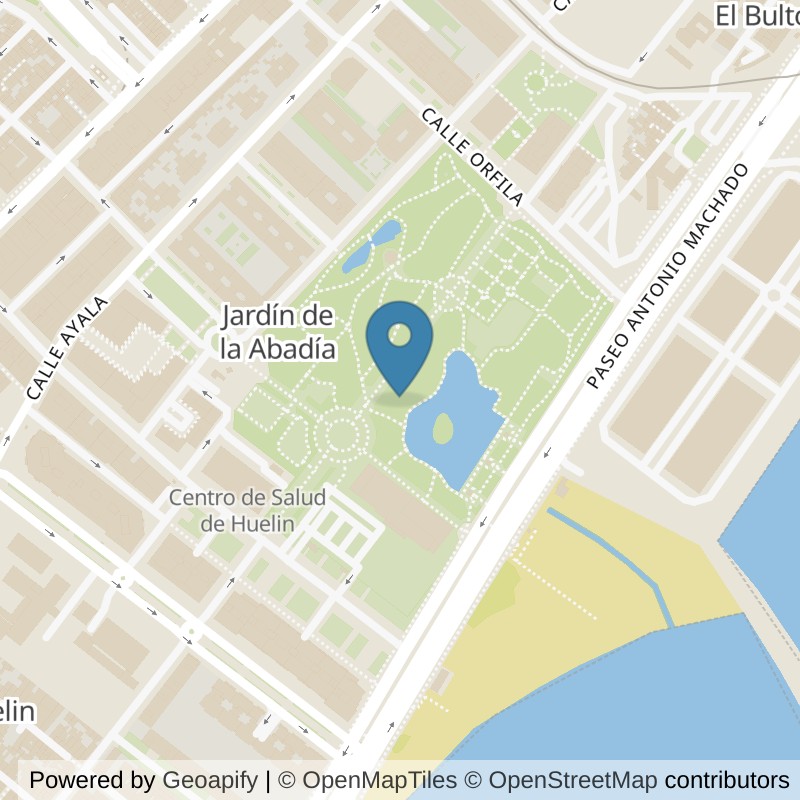 Map: location of GO fit GOfit Huelin in Málaga