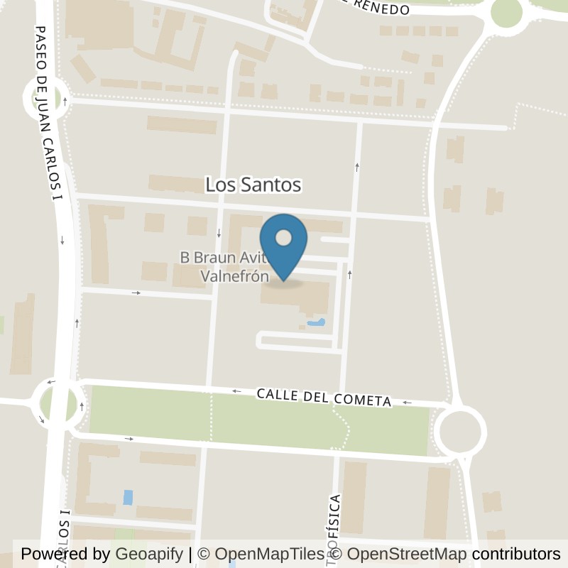 Map: location of GO fit GOfit Valladolid in Valladolid