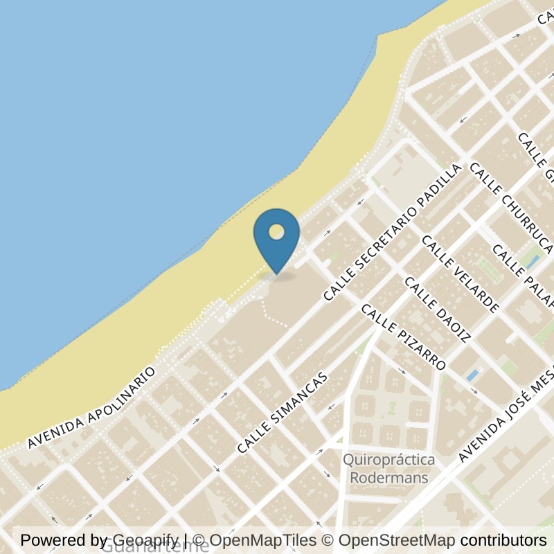 Map: location of GO fit GOfit Las Palmas in Las Palmas de Gran Canaria