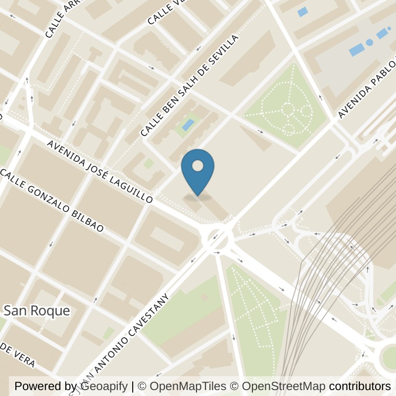 Map: location of GO fit GOfit Sevilla in Sevilla