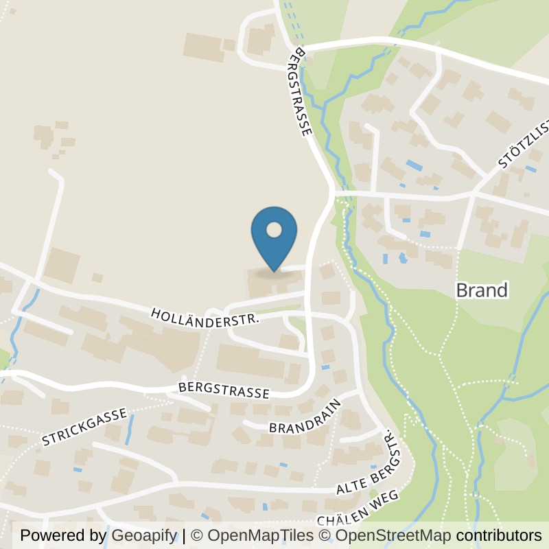 Map: location of Gold Coast Fitness GmbH in Uetikon am See
