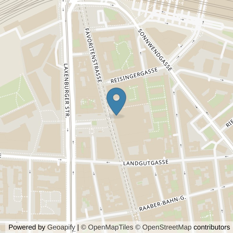 Map: location of Gold's Gym Fitnessstudio Wien in Wien
