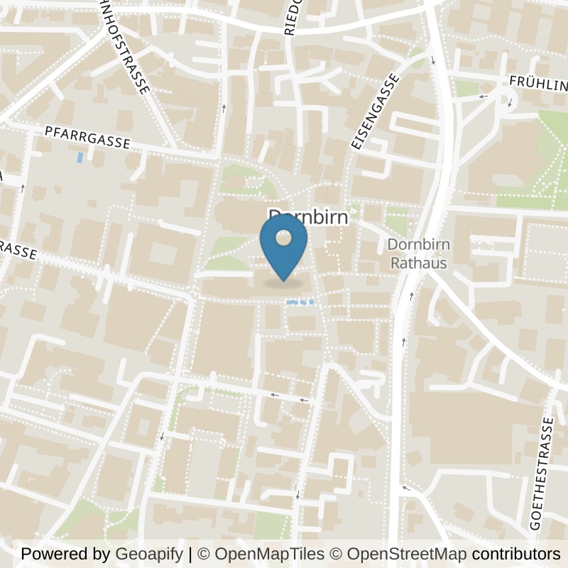 Map: location of Good Life Sports Dornbirn in Dornbirn