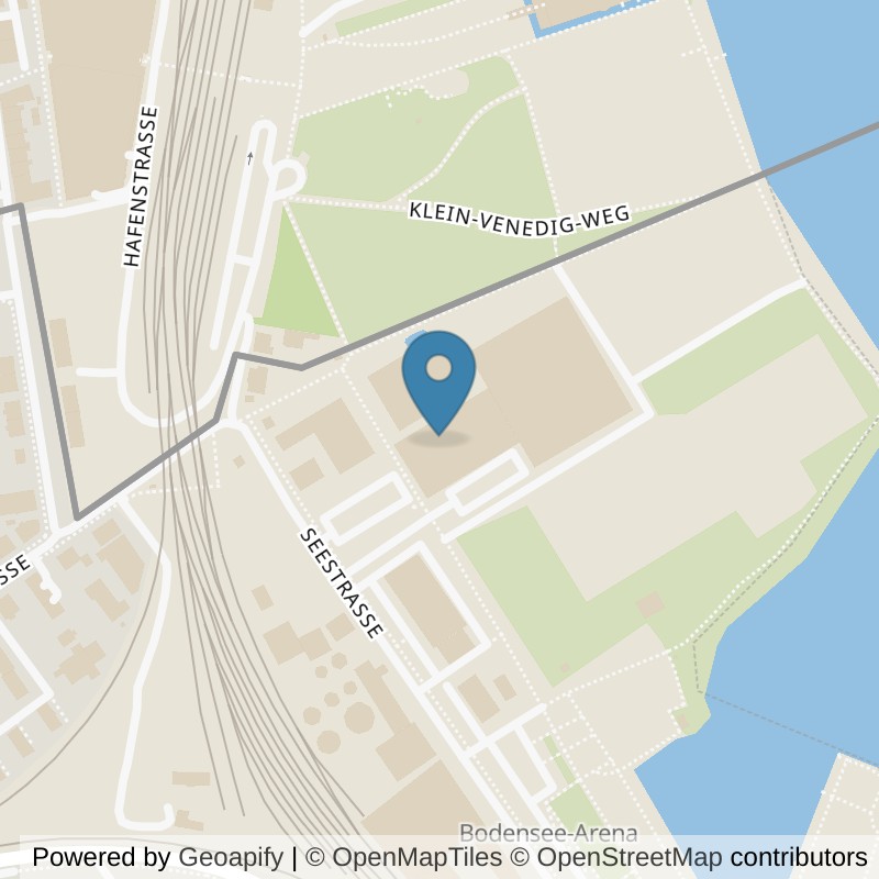 Map: location of groupfitnessbyanh in Kreuzlingen