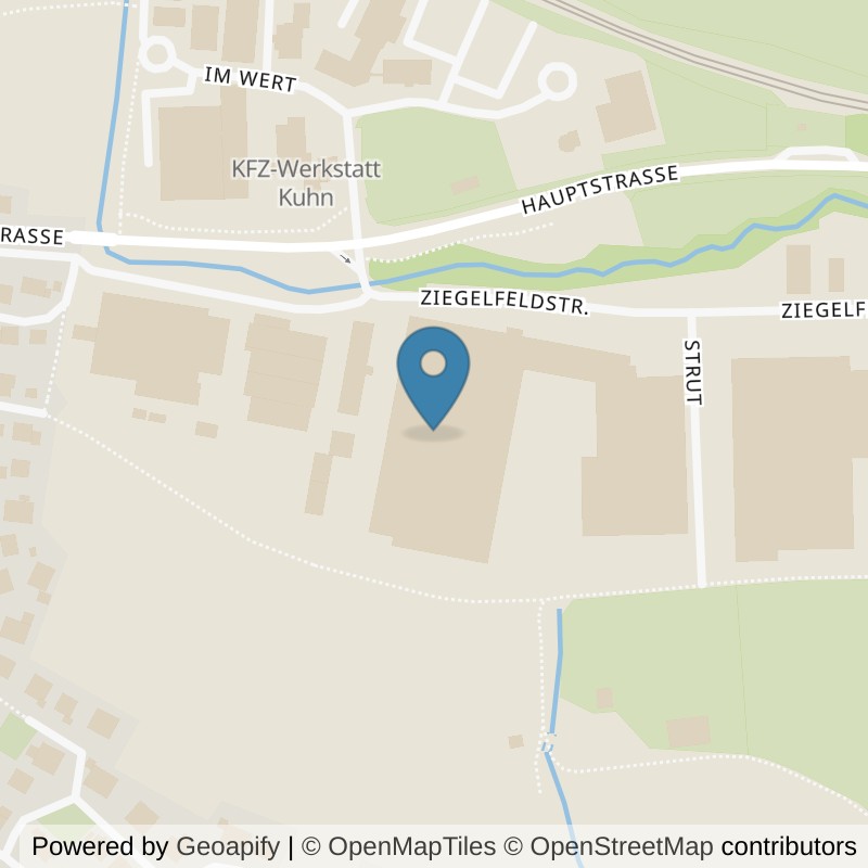 Map: location of GYM10 Mögglingen in Mögglingen