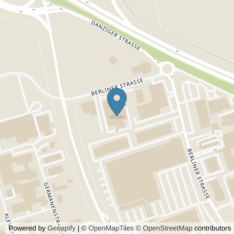 Map: location of GYM10 Senden in Senden