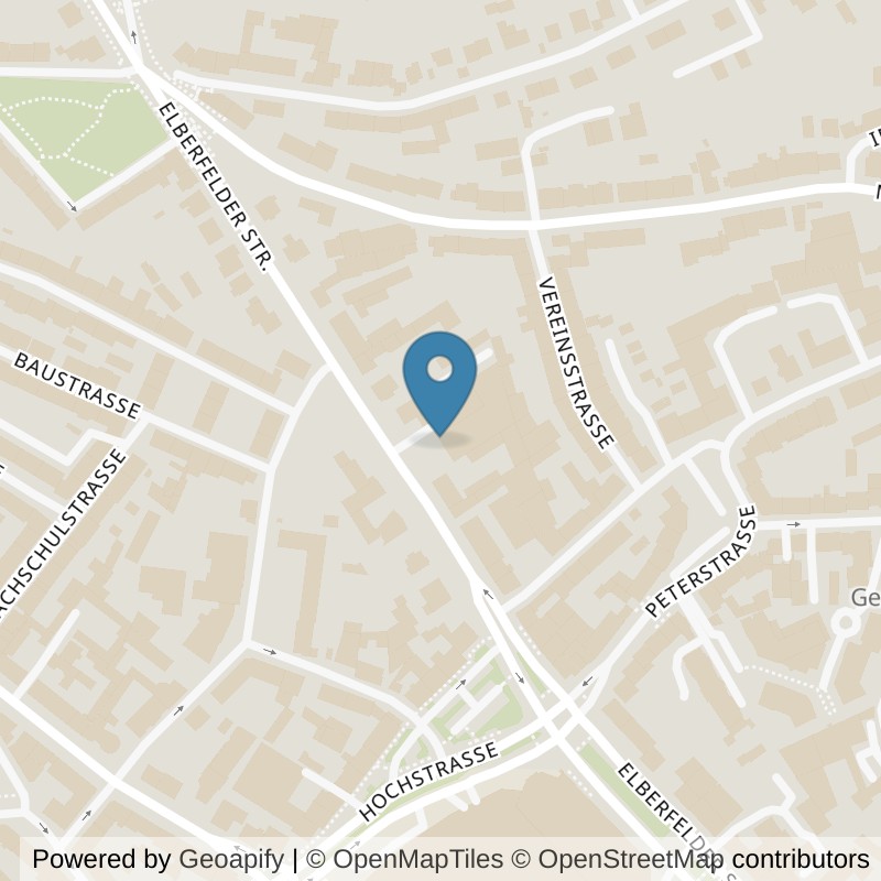 Map: location of gym10-remscheid in Remscheid