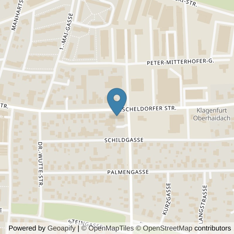 Map: location of GYM22 - Fitnessclub in Klagenfurt in Klagenfurt am Wörthersee