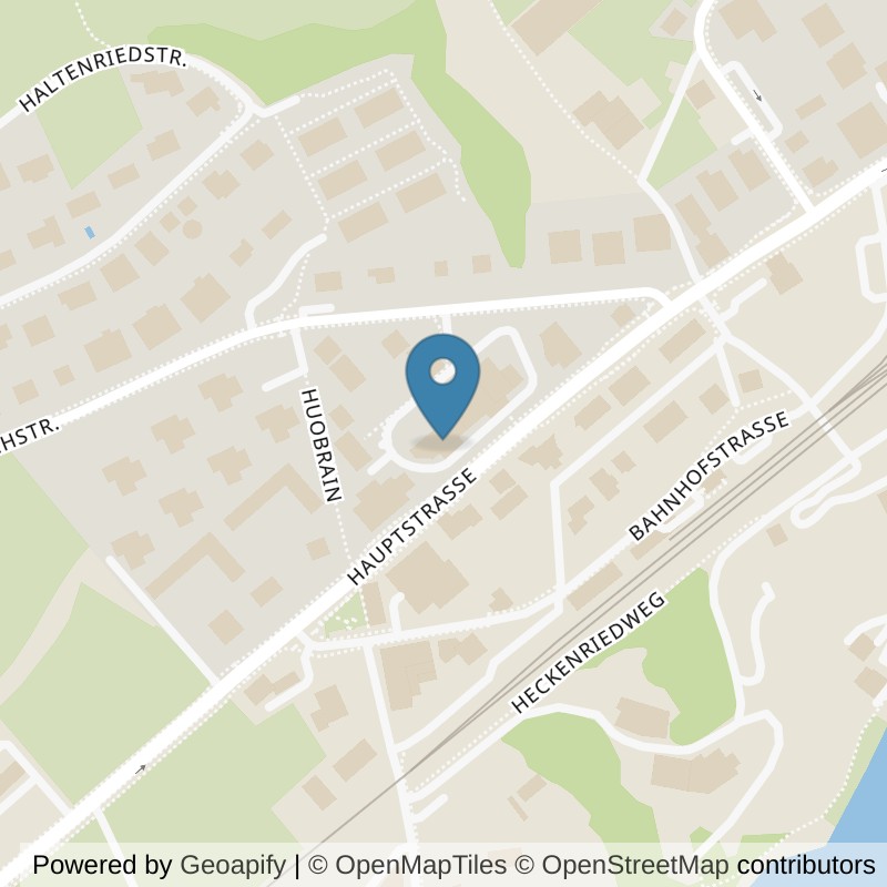 Map: location of Happy Gym in Meggen
