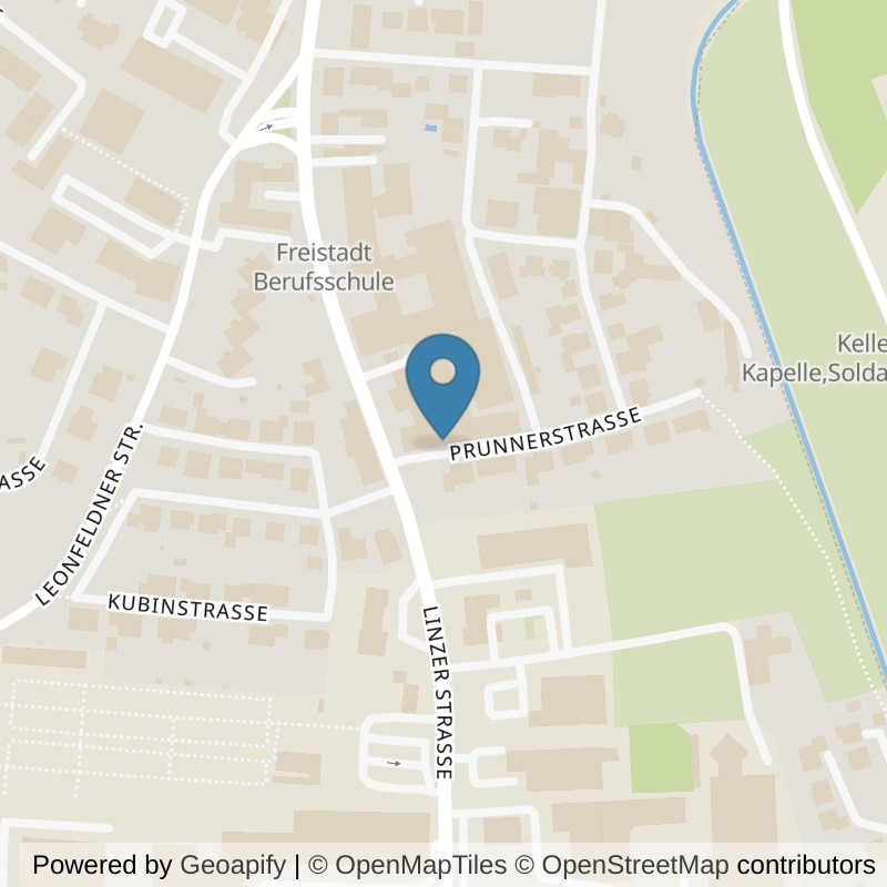 Map: location of HappyFit Freistadt in Freistadt