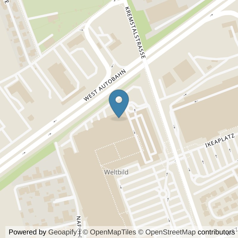 Map: location of HappyFit Haid in Ansfelden