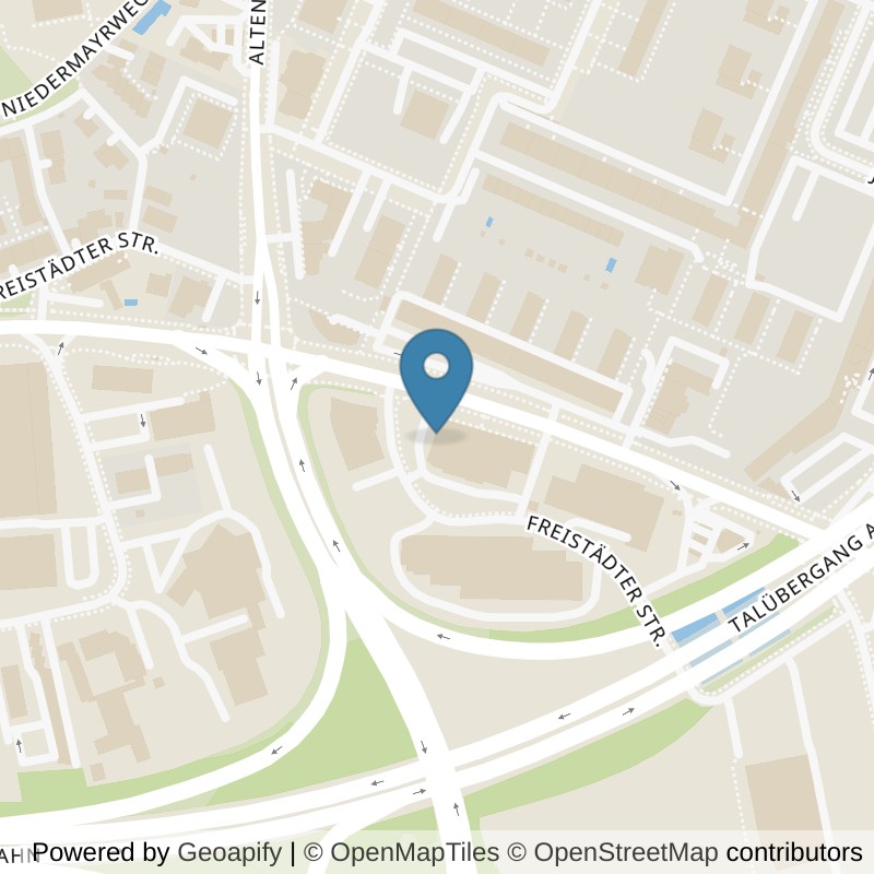 Map: location of HappyFit Linz Dornach in Linz