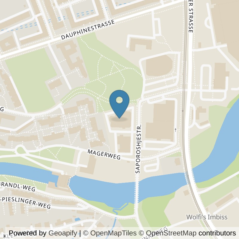 Map: location of HappyFit Linz Kleinmünchen in Linz