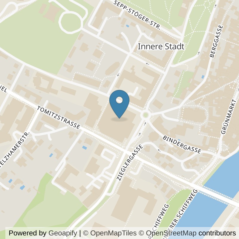 Map: location of HappyFit Steyr City Point in Steyr