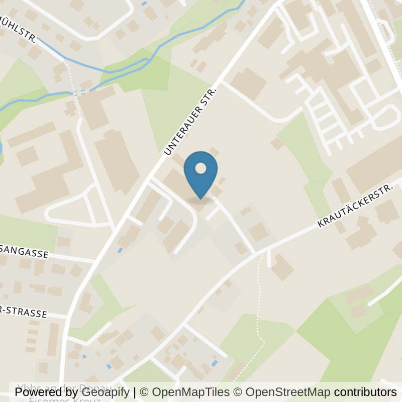Map: location of HappyFit Ybbs in Ybbs an der Donau