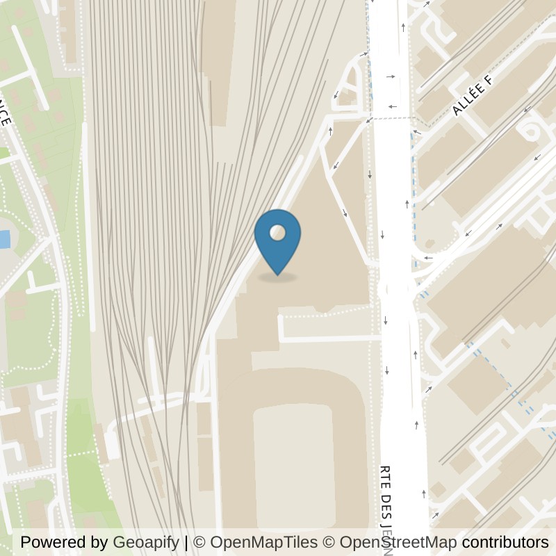 Map: location of Harmony Fitness in Carouge