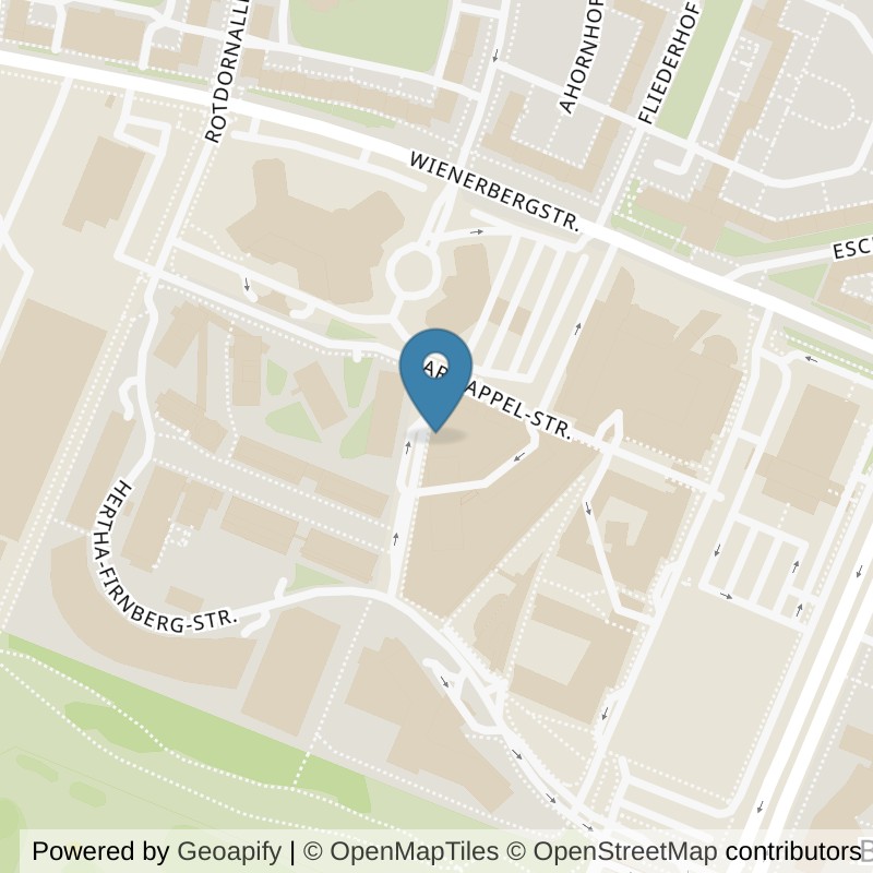 Map: location of Healthfit Wienerberg in Wien