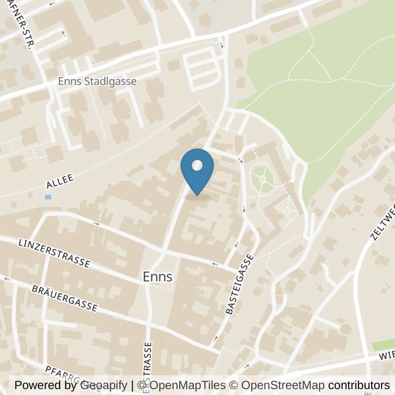 Map: location of Hellers HIIT - Tina Heller in Enns