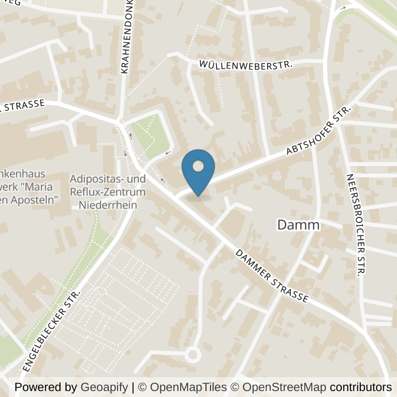 Map: location of High Class Fitness Mönchengladbach Lady in Mönchengladbach