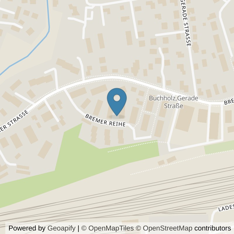 Map: location of Highlight Buchholz in der Nordheide in Buchholz in der Nordheide