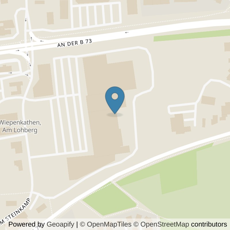 Map: location of Highlight Stade in Stade