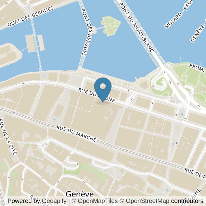 Map: location of Holmes Place Geneva in Genève