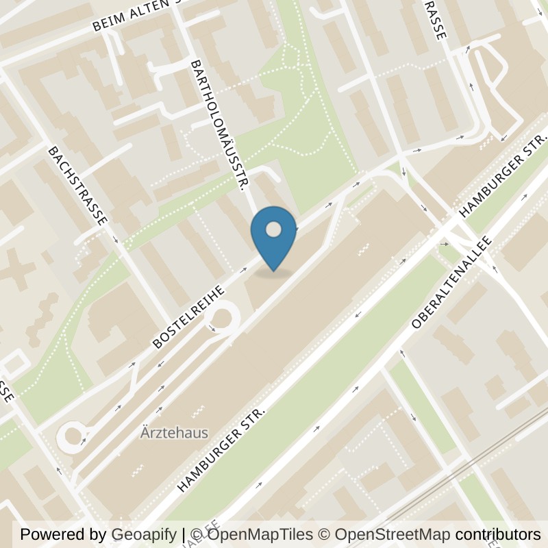 Map: location of Holmes-Place-Fitness-Hamburg-Nord in Hamburg