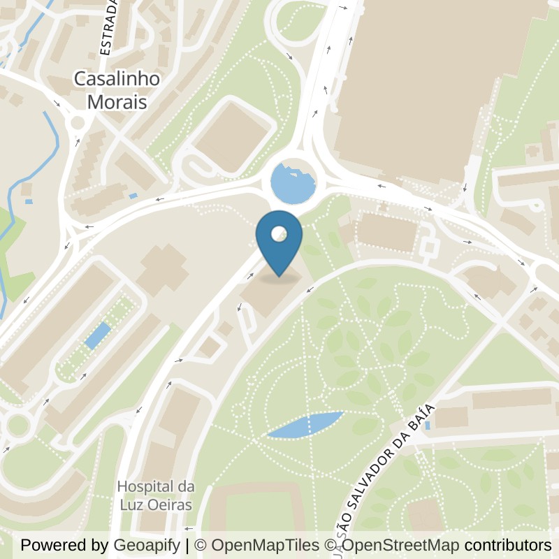Map: location of Holmes Place Oeiras in Oeiras
