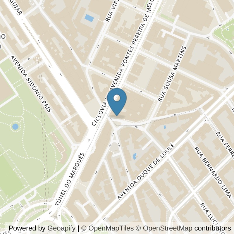 Map: location of Holmes Place Palácio SottoMayor in Lisboa
